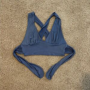 Out From Under Phoenix Plunging Tie Top in Lavender